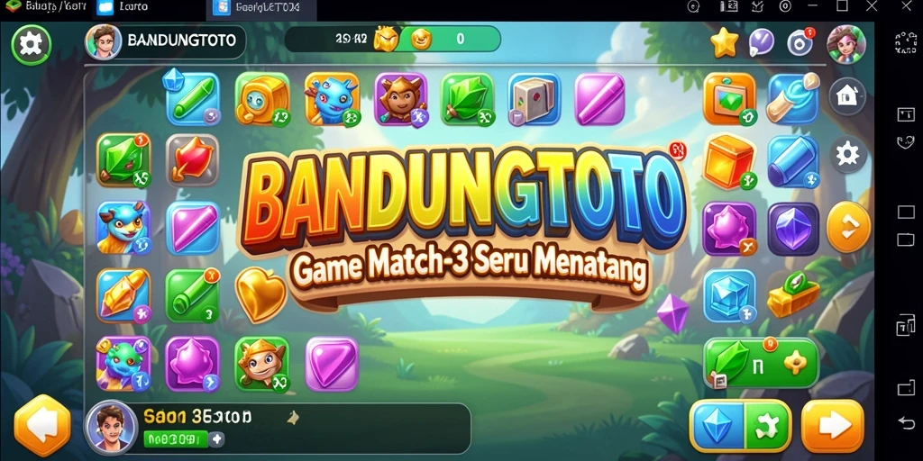 Tampilan menarik dari gameplay seru BANDUNGTOTO.