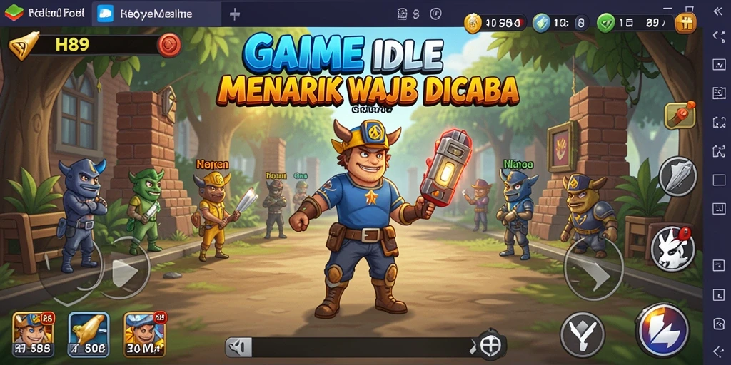 Tampilan gameplay H89 yang menakjubkan dan interaktif.