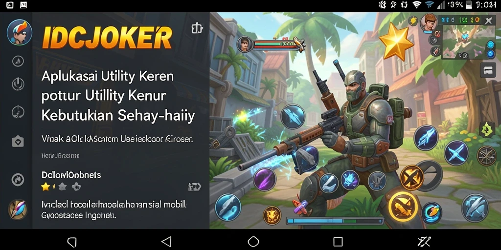 Tangkapan layar IDCJOKER yang menampilkan antarmuka pengguna dan fitur yang bermanfaat.