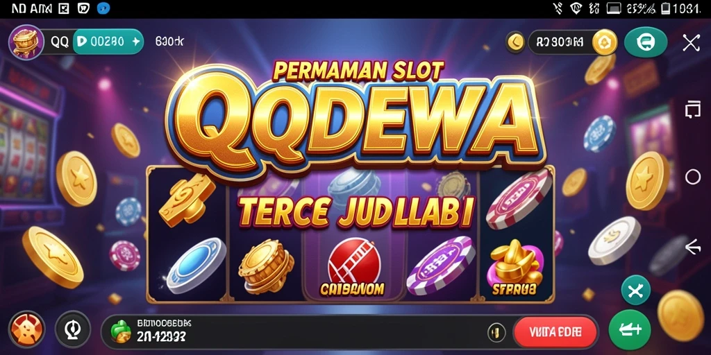 Tampilan gameplay slot QQDEWA yang menarik dan memukau.