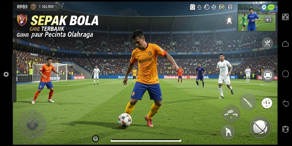 Gameplay menarik dalam permainan sepak bola RR89.